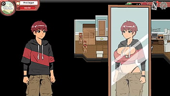 Stepmom's revealing attire in taboo hentai game: Spooky Milk Life